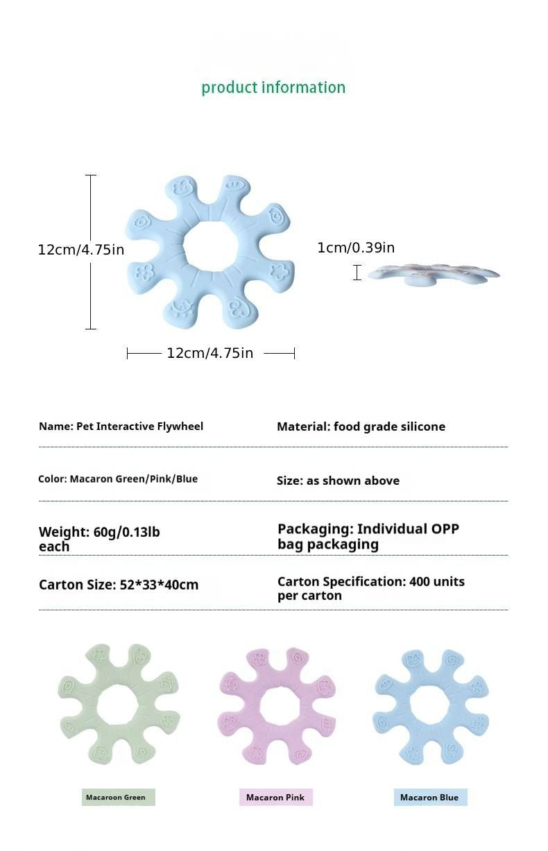 Fun Flywheel Toy for Interactive Play with Your Dog