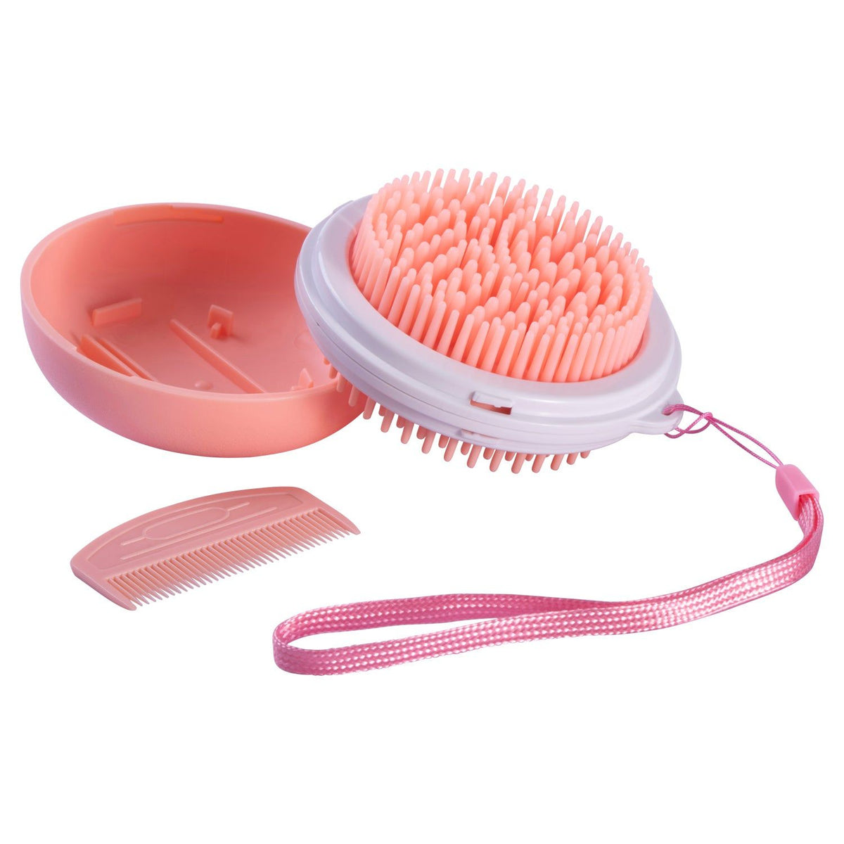 Pocket-Sized 3-in-1 Dog Grooming Brush and Comb