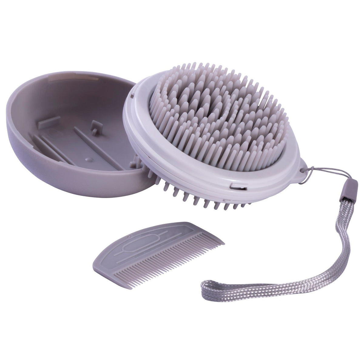 Pocket-Sized 3-in-1 Dog Grooming Brush and Comb