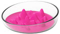 Modern Mountain-Shaped Slow Feeding Pet Bowl with TPR Insert