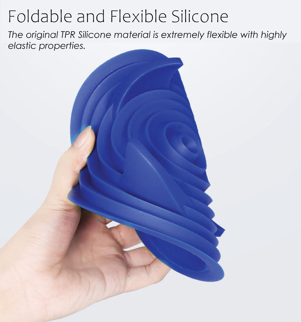 Modern Mountain-Shaped Slow Feeding Pet Bowl with TPR Insert