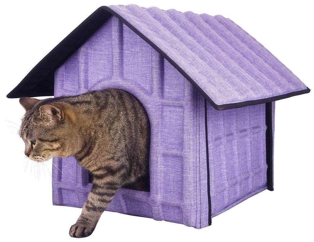 Pet Life Collapsi-Pad Folding Travel Pet House with Inner Mat