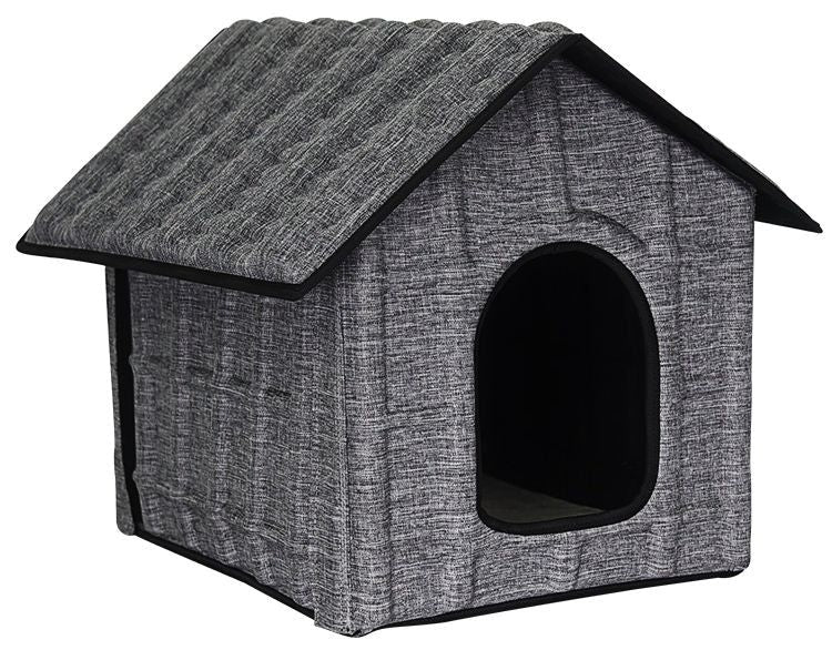Pet Life Collapsi-Pad Folding Travel Pet House with Inner Mat