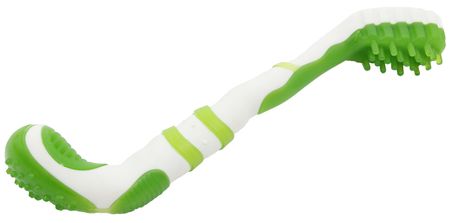Denta-Brush TPR everyday Toothbrush & Dog Toy – image 1
