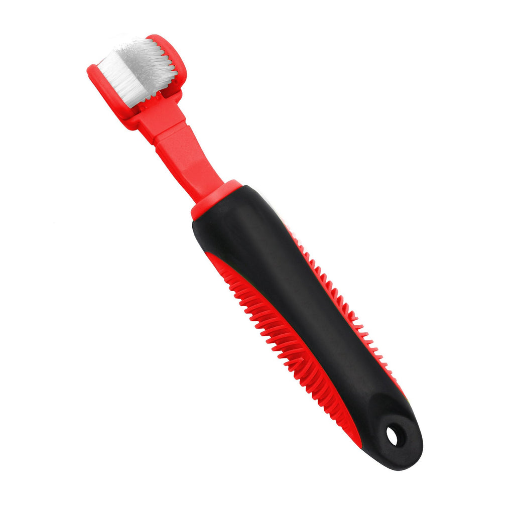 Dual-Sided Bristle Pet Toothbrush for Dogs and Cats
