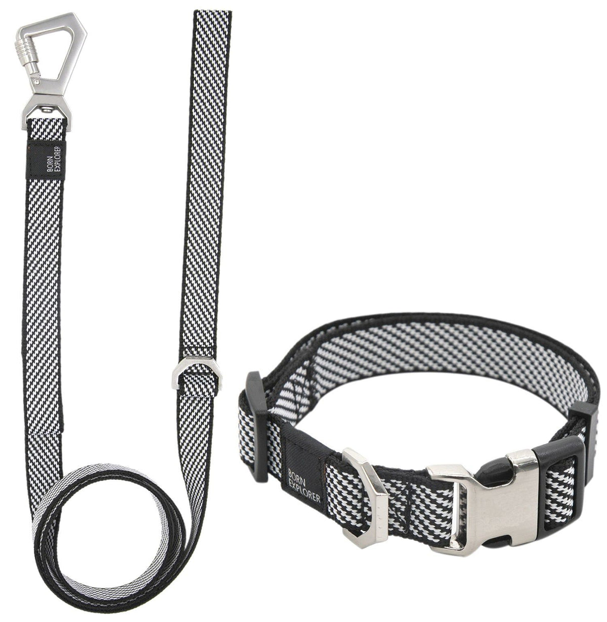 2-in-1 Convertible Dog Leash and Collar for Control on Walks
