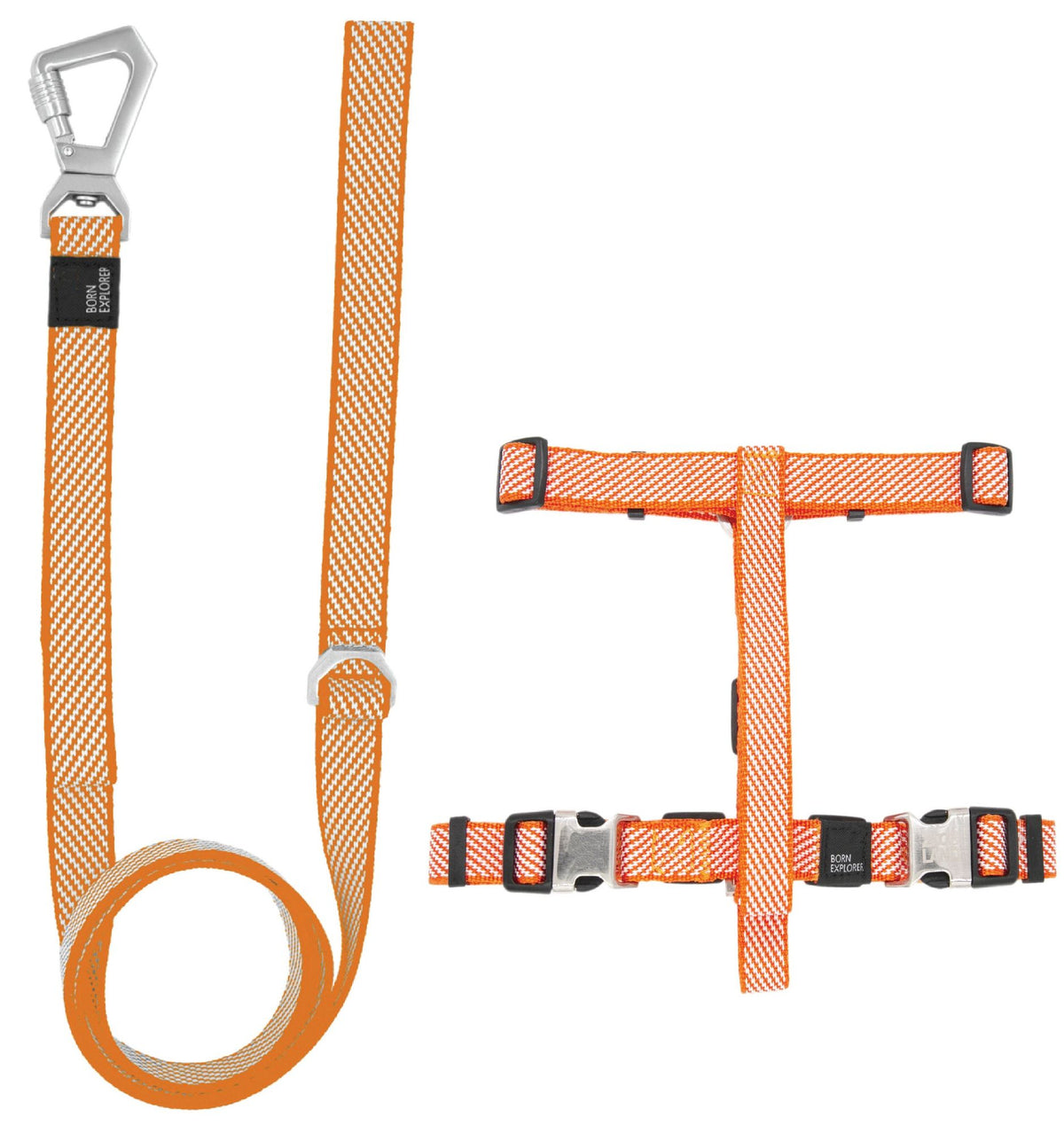 2-in-1 Convertible Dog Leash and Harness with Adjustable Pull Loop
