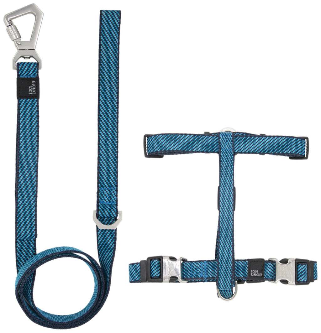 2-in-1 Convertible Dog Leash and Harness with Adjustable Pull Loop