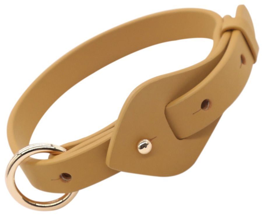 Pet Life Ever-Craft Boutique Designer Leather Dog Collar - Soft Microfiber Leather, Adjustable