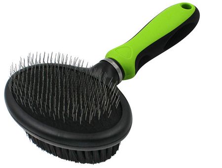 Pet Life Flex Series 2-in-1 Dual-Sided Grooming Brush