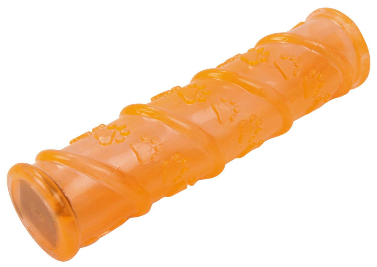 LED Light-Up Squeaky Chew Toy for Day and Night Fetch