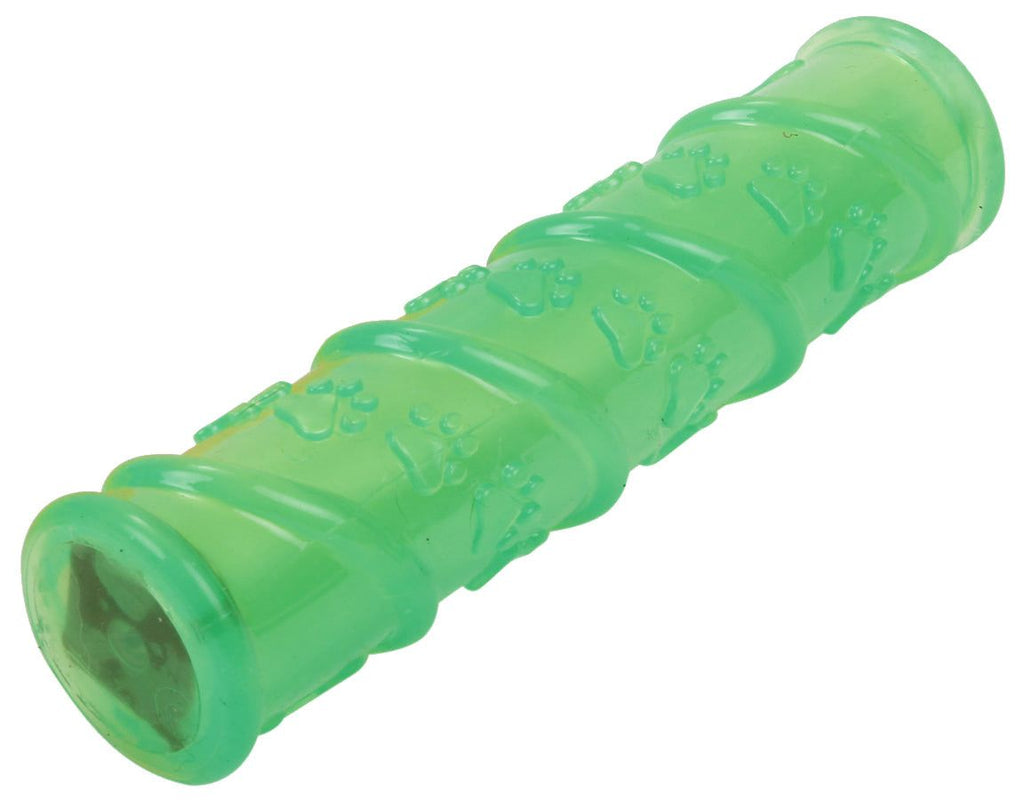 LED Light-Up Squeaky Chew Toy for Day and Night Fetch