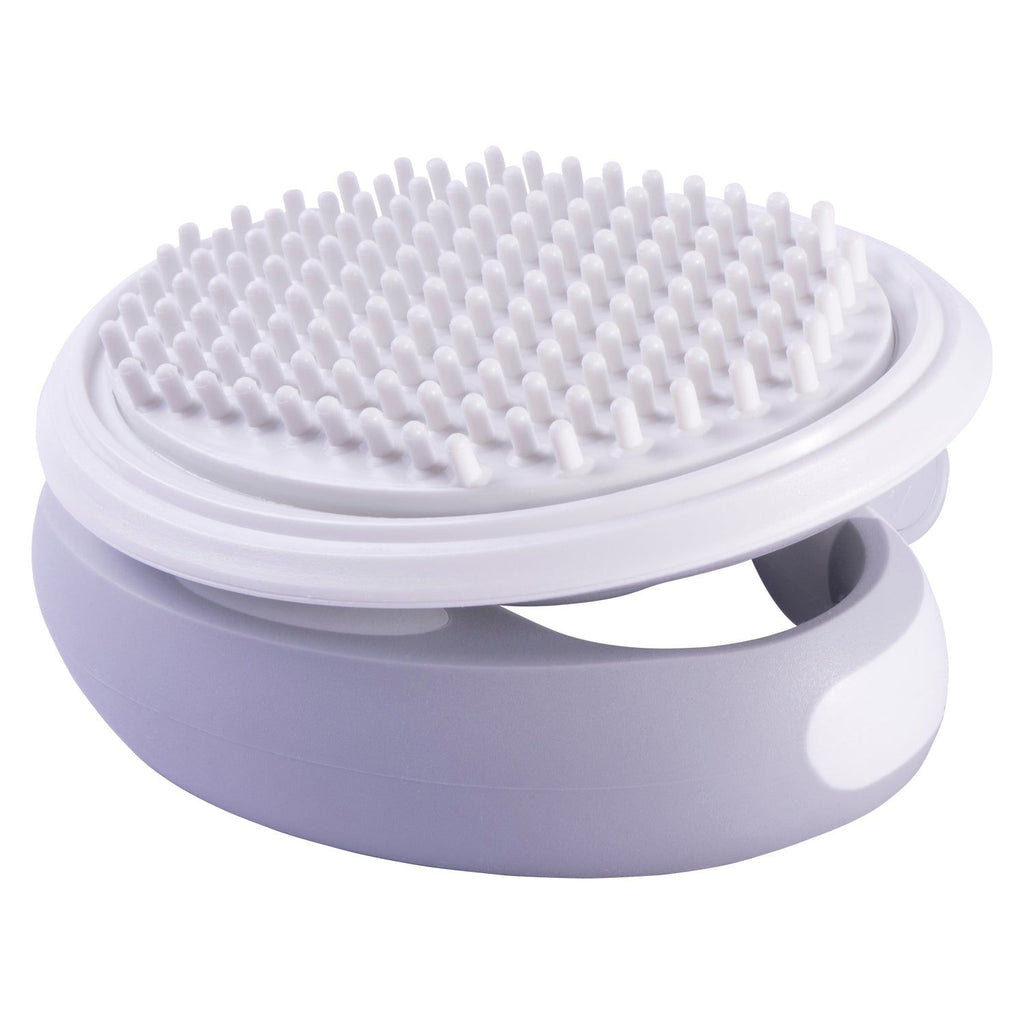Squeeze-Adjust Flexible Massage Brush for Cats and Short-Haired Dogs
