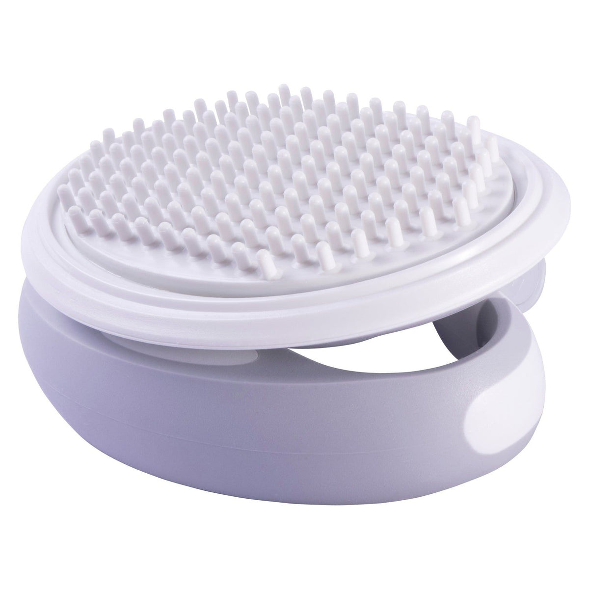 Squeeze-Adjust Flexible Massage Brush for Cats and Short-Haired Dogs