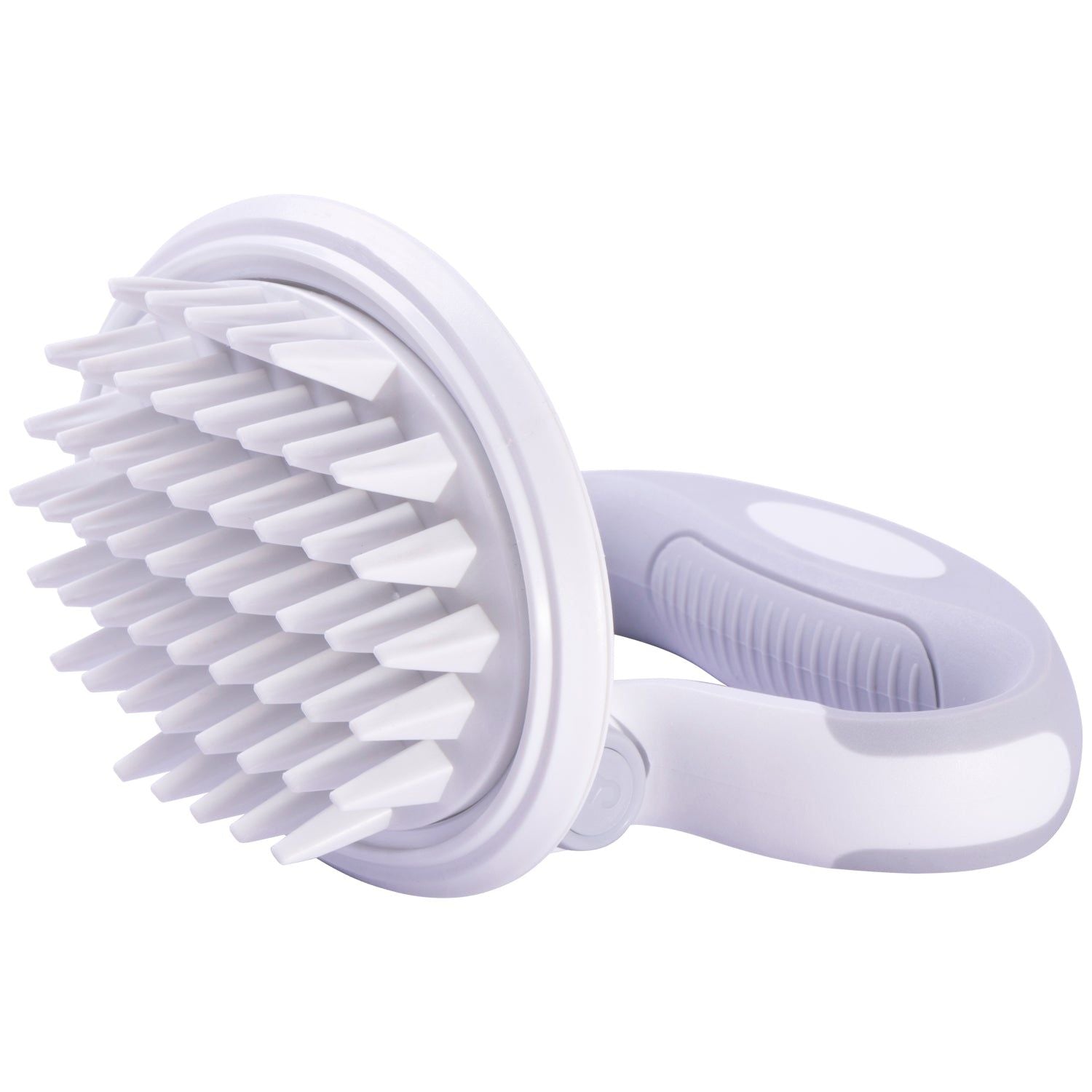 Swivel Travel flexible Massage Pet Brush with Locking Handle