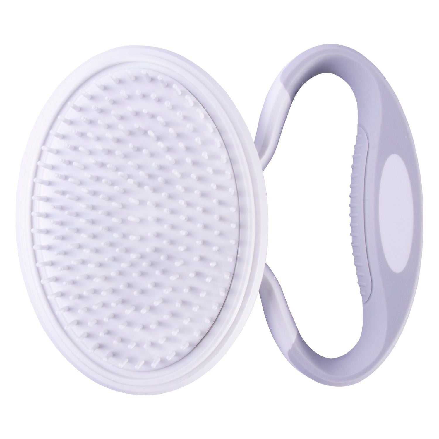 Pet Life 'Gyrater' Swivel Travel Soft Grooming Pet Pin Brush