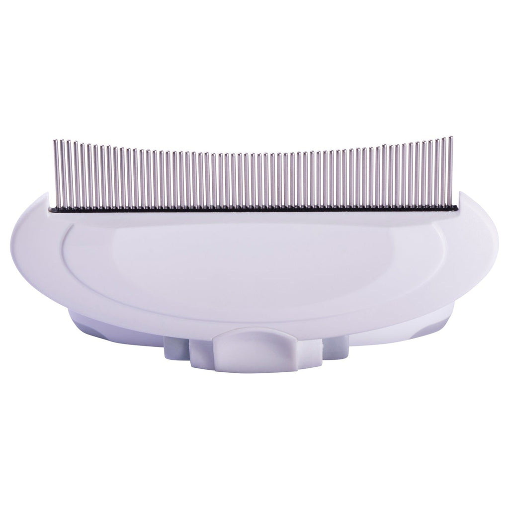 Travel-Ready Swivel Pin Comb for Curly Coats and Detangling