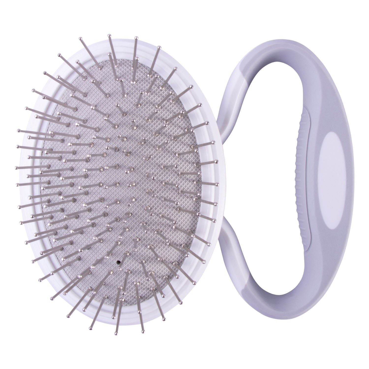Pet Life Gyrater Travel Swivel Pet Grooming Pin Brush with Rotating Handle