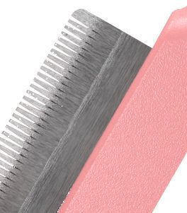 2-in-1 Swivel Travel Grooming Comb and Deshedder for Dogs and Cats