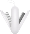 2-in-1 Swivel Travel Grooming Comb and Deshedder for Dogs and Cats