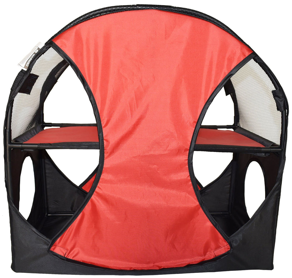 Collapsible Obstacle Cat House for Play and Lounging
