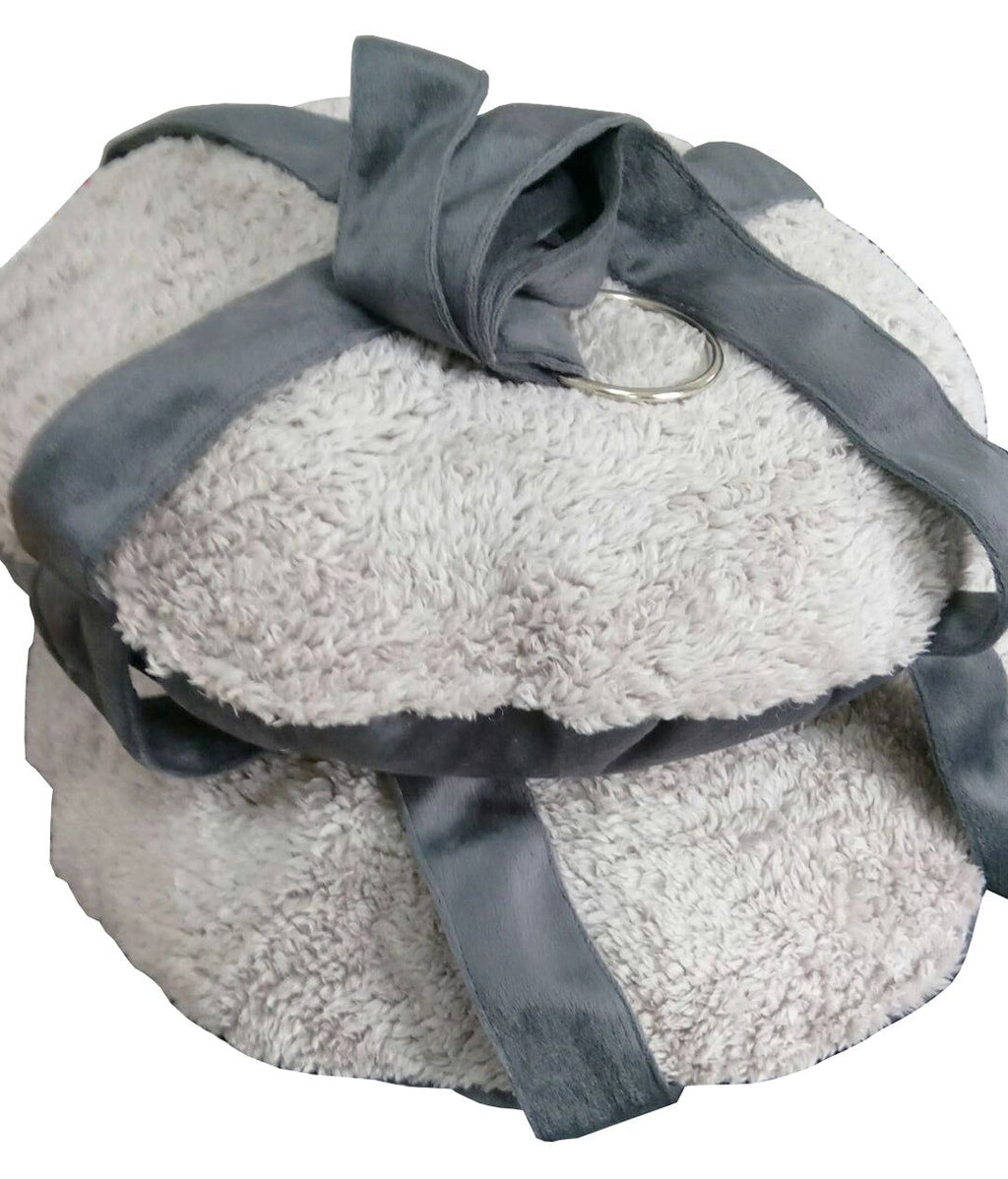 Dual-Sided Reversible Cat Hammock Lounge for Wall or Ceiling Hanging