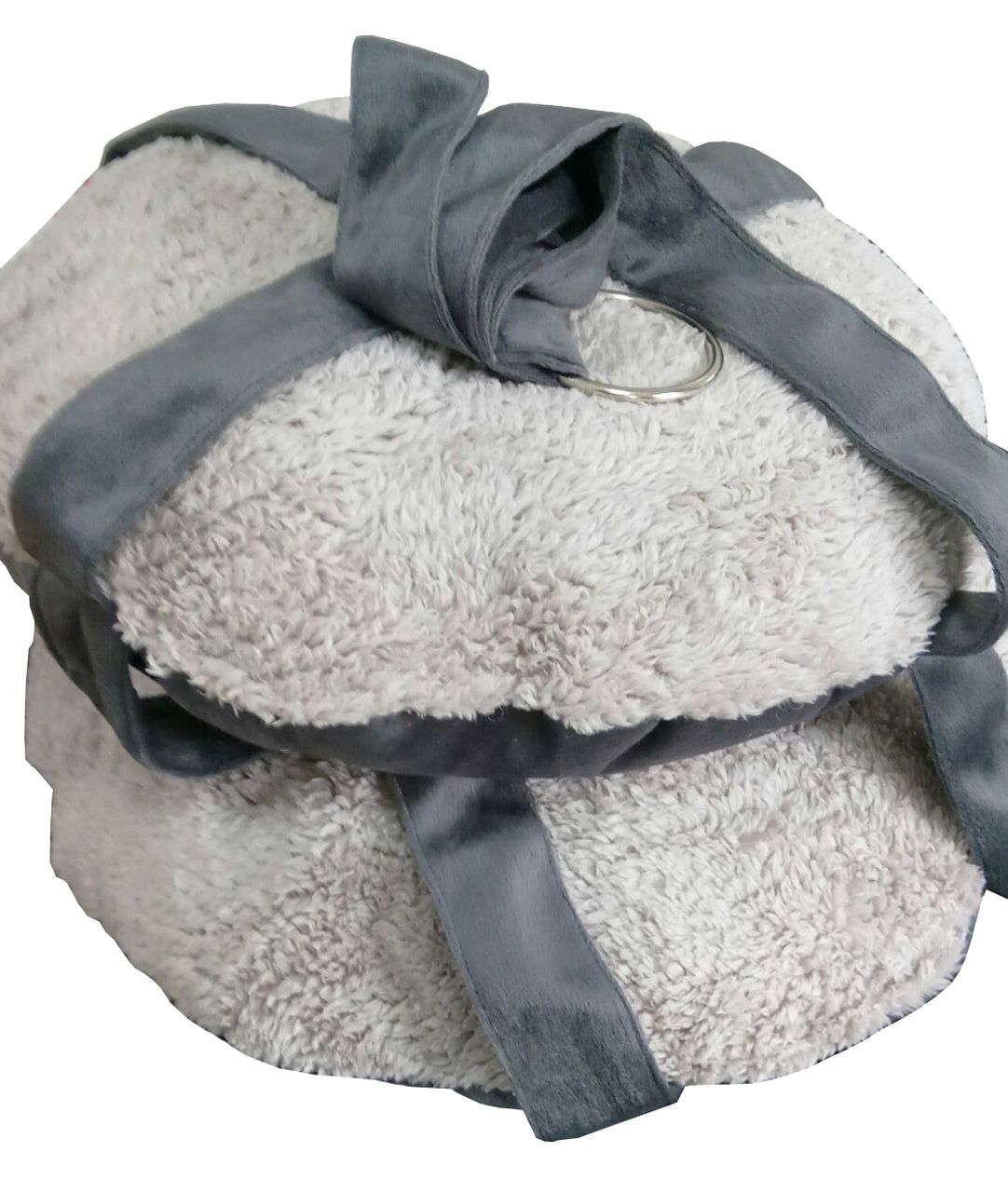 Dual-Sided Reversible Cat Hammock Lounge for Wall or Ceiling Hanging