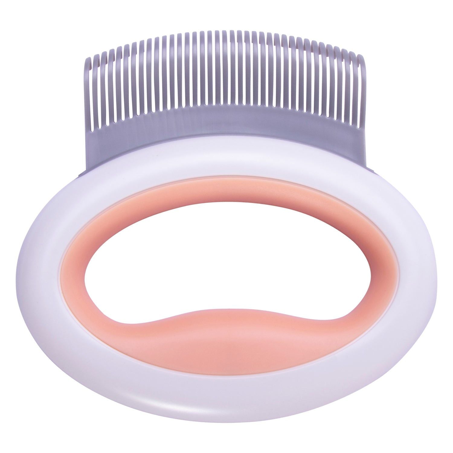Pet Life 'Knuckler' Flexible Grooming Rake Comb - Travel Friendly