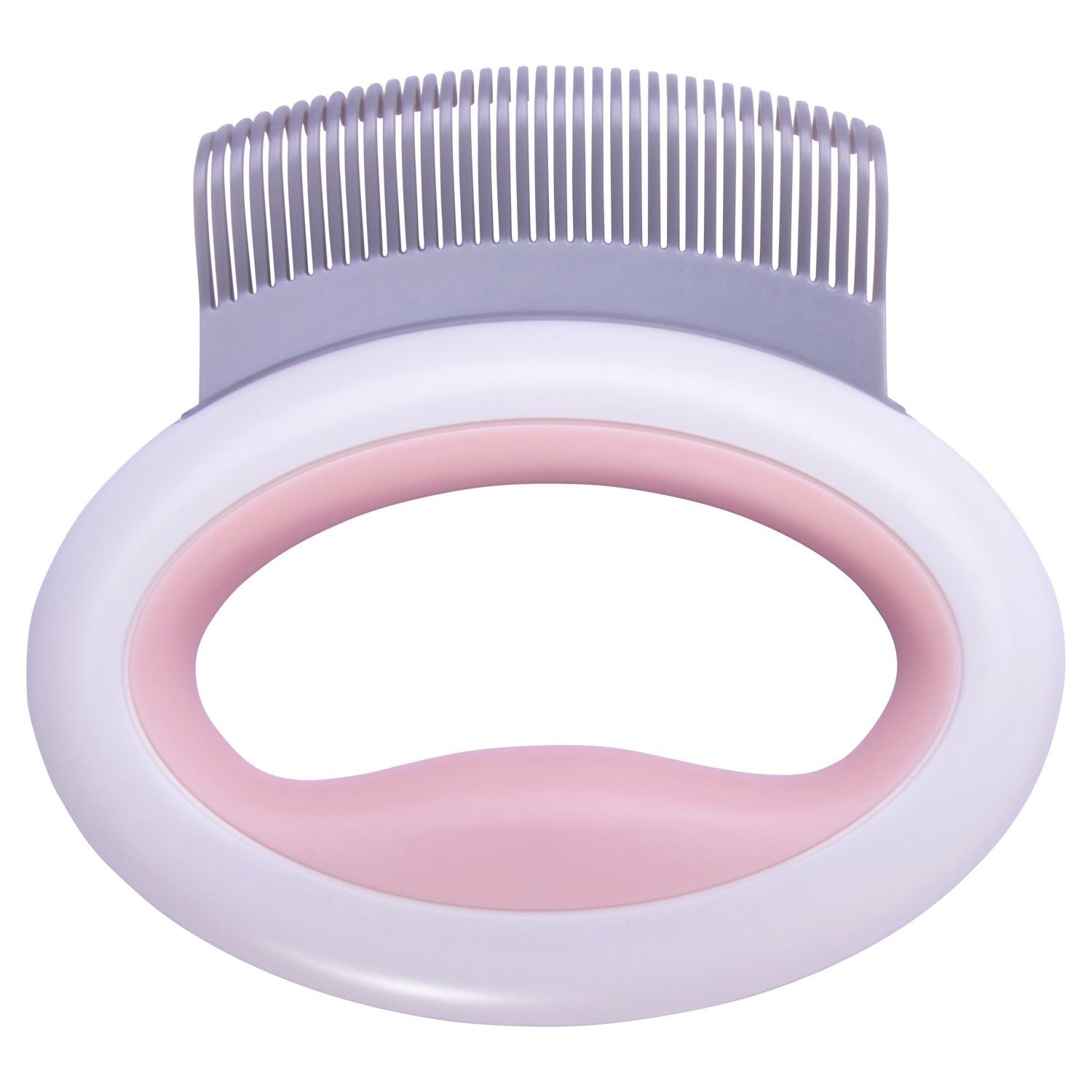 Pet Life 'Knuckler' Flexible Grooming Rake Comb - Travel Friendly