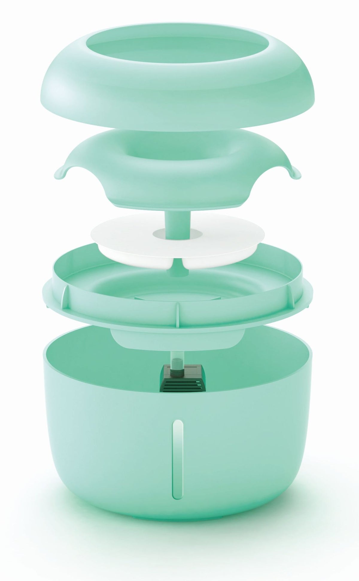 Ultra-Quiet Filtered Water Fountain for Dogs and Cats