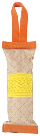 Water Bottle Insert Crackling Dog Toy with Loop Tug Handle