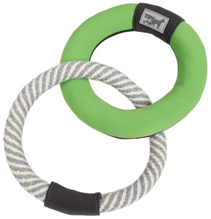 Rope and Floating Ring Dog Toy for Fetching and Water Play