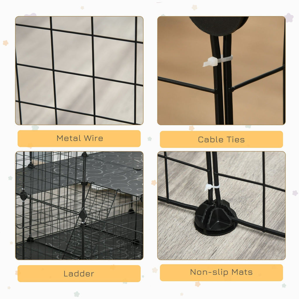 Versatile DIY Pet Playpen for Small Animals