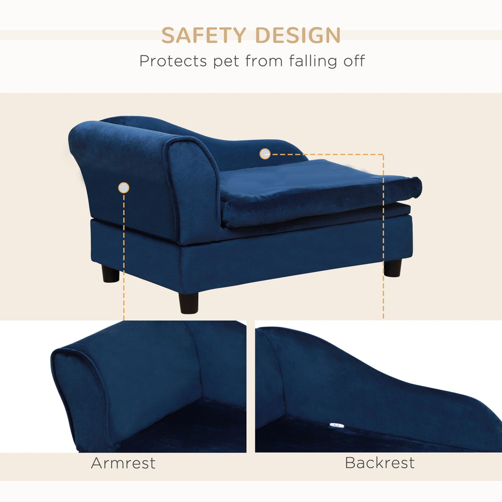 Cozy Pet Sofa Bed with Hidden Storage – Perfect for Small Dogs & Cats