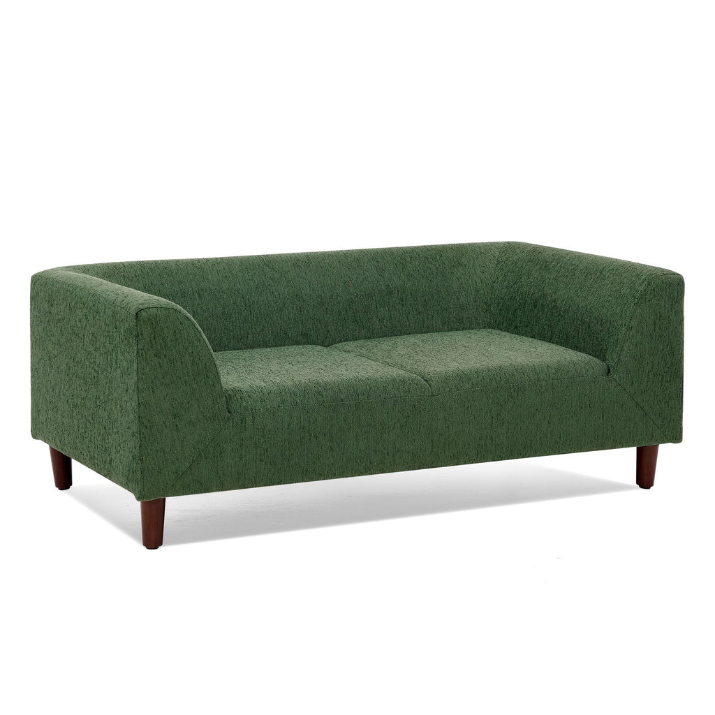 Give Your Pup Their Own Cozy Olive Green Sofa with Backrest & Armrests