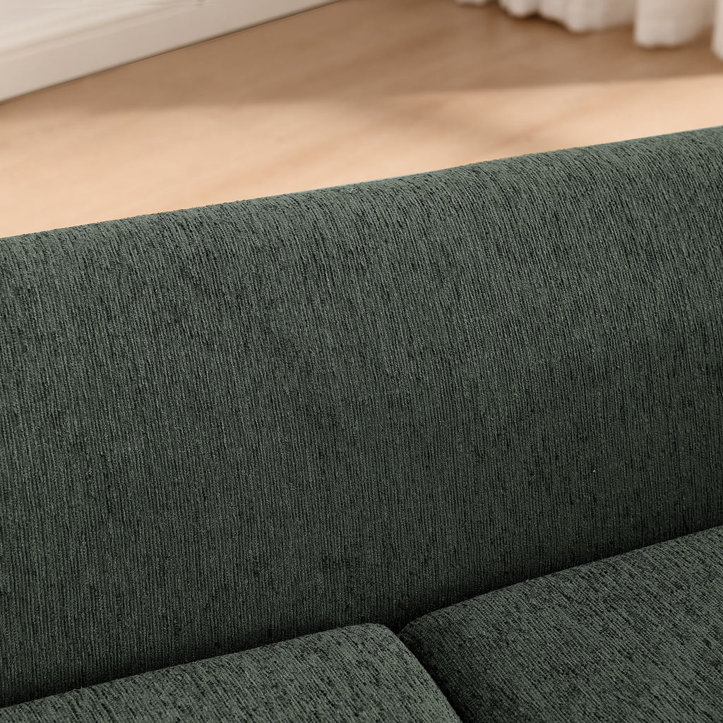 Give Your Pup Their Own Cozy Olive Green Sofa with Backrest & Armrests