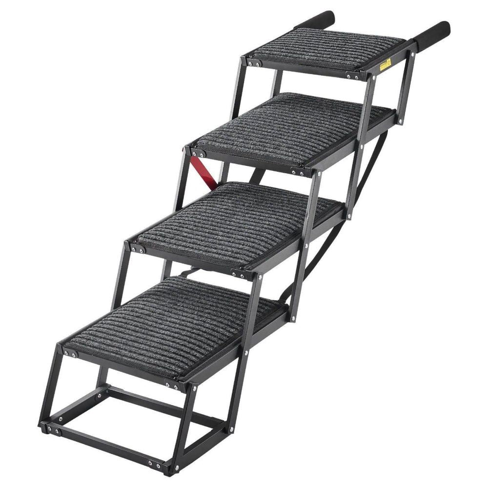 Pet Stairs with Adjustable Height for Outdoor