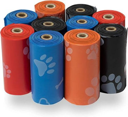Leakproof Dog Poop Bags with Dispenser – Hassle-Free Cleanup on Walks
