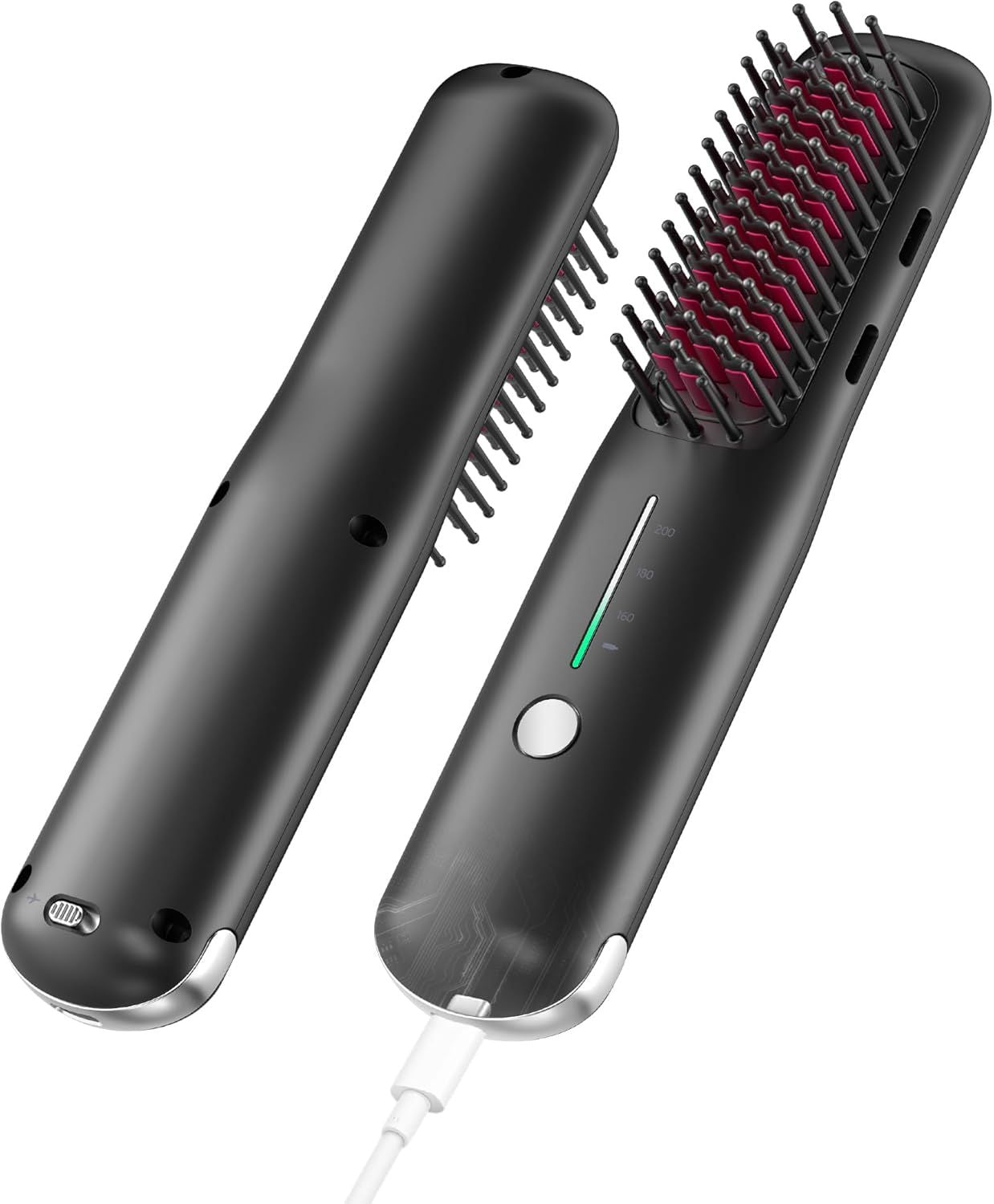 Tame Your Pup's Frizz on the Go – Cordless Straightening Brush for Travel