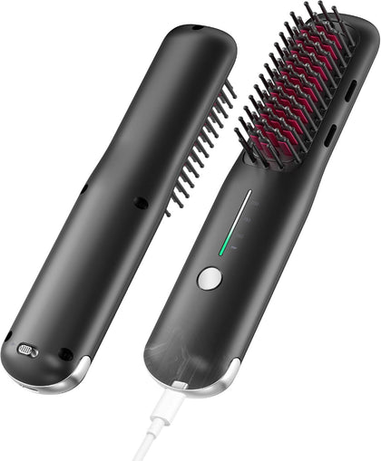 Porta Mini Cordless Straightening Brush for Dogs – Ionic & USB Rechargeable
