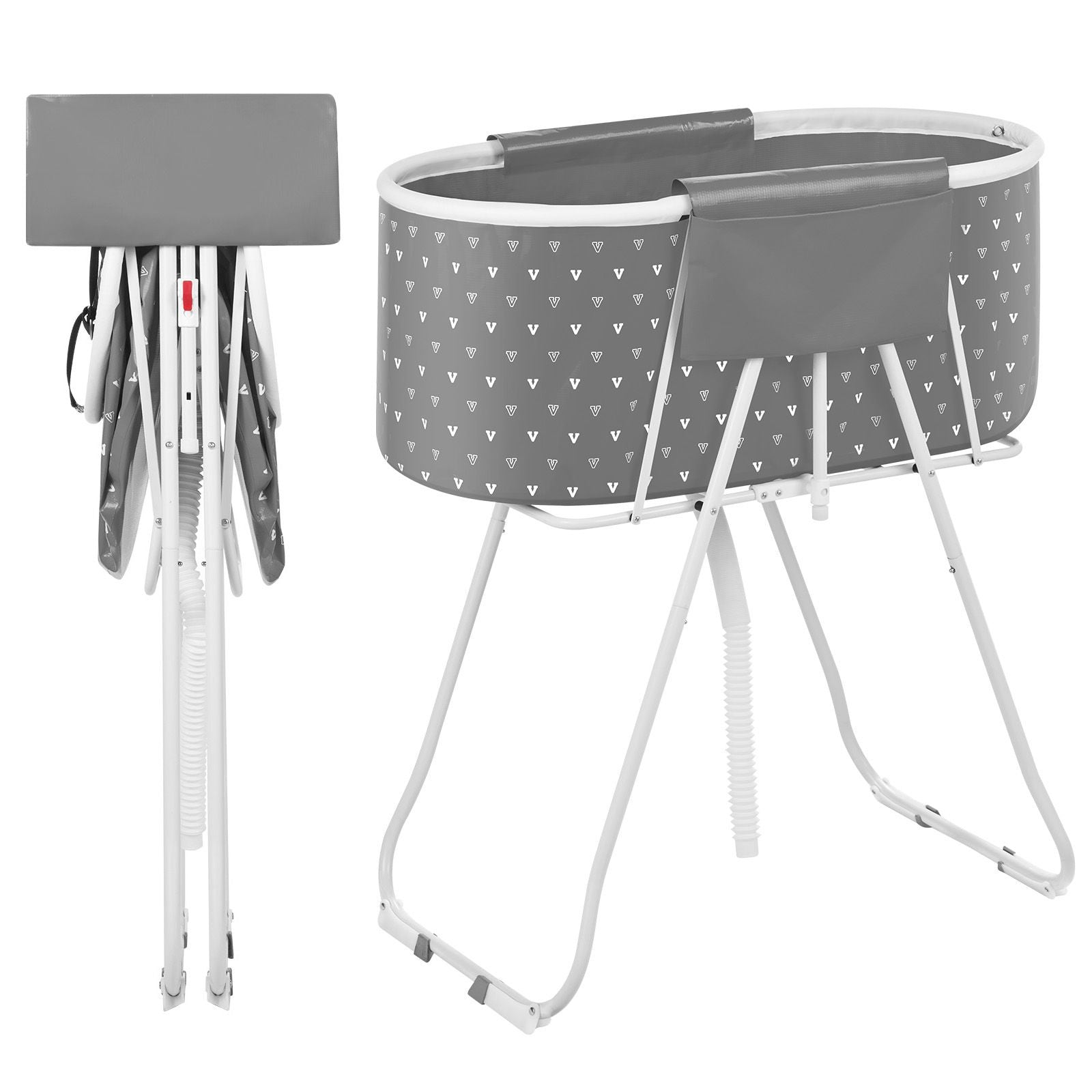 Bathe Your Pet Without the Back Pain – Foldable, Elevated Dog Bathtub