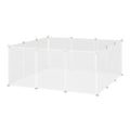 12-Panel DIY Pet Playpen for Bunnies, Chinchillas & Guinea Pigs