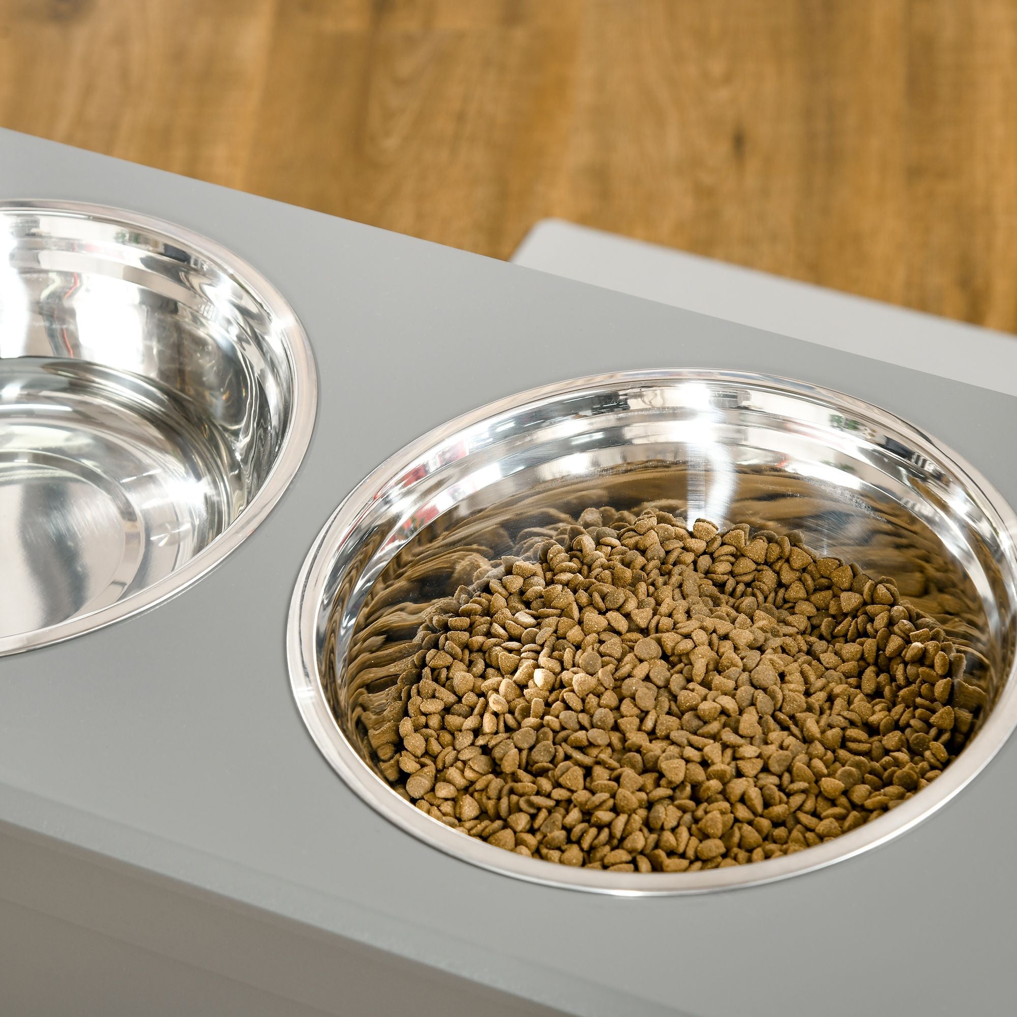Elevate Your Large Dog's Mealtime with Ergonomic Raised Feeding Station