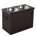 Elevate Your Large Dog's Mealtime with This Raised Feeding Station