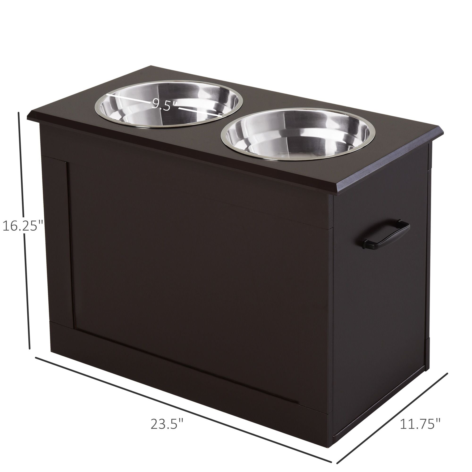 Elevate Your Large Dog's Mealtime with This Raised Feeding Station