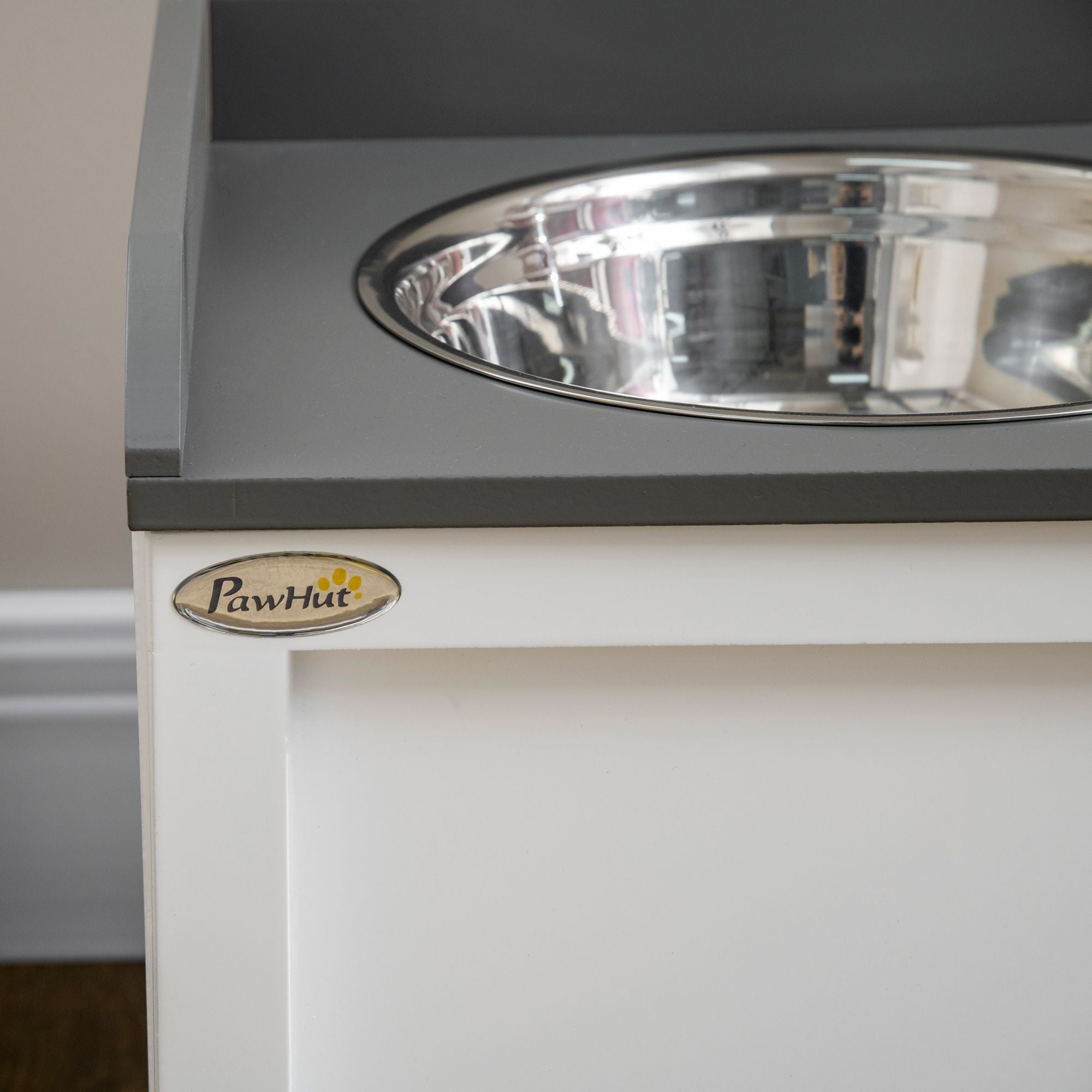 Elevate Your Dog's Dining with a Raised Feeder & Storage Drawer