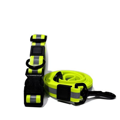 practical water-ready Reflective Dog Leash & Collar Set