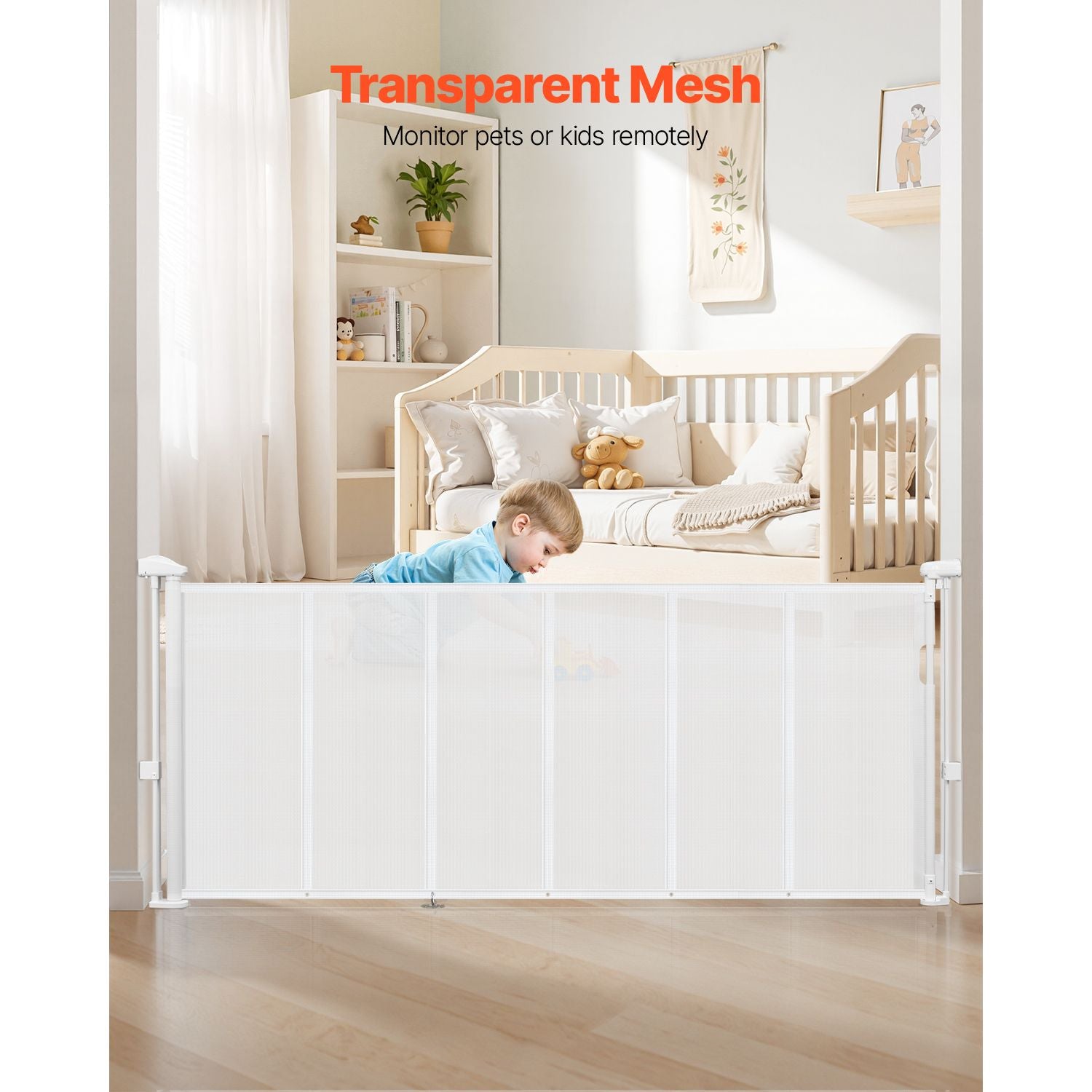 Keep Your Pets and Kids Safe with a Retractable Mesh Gate