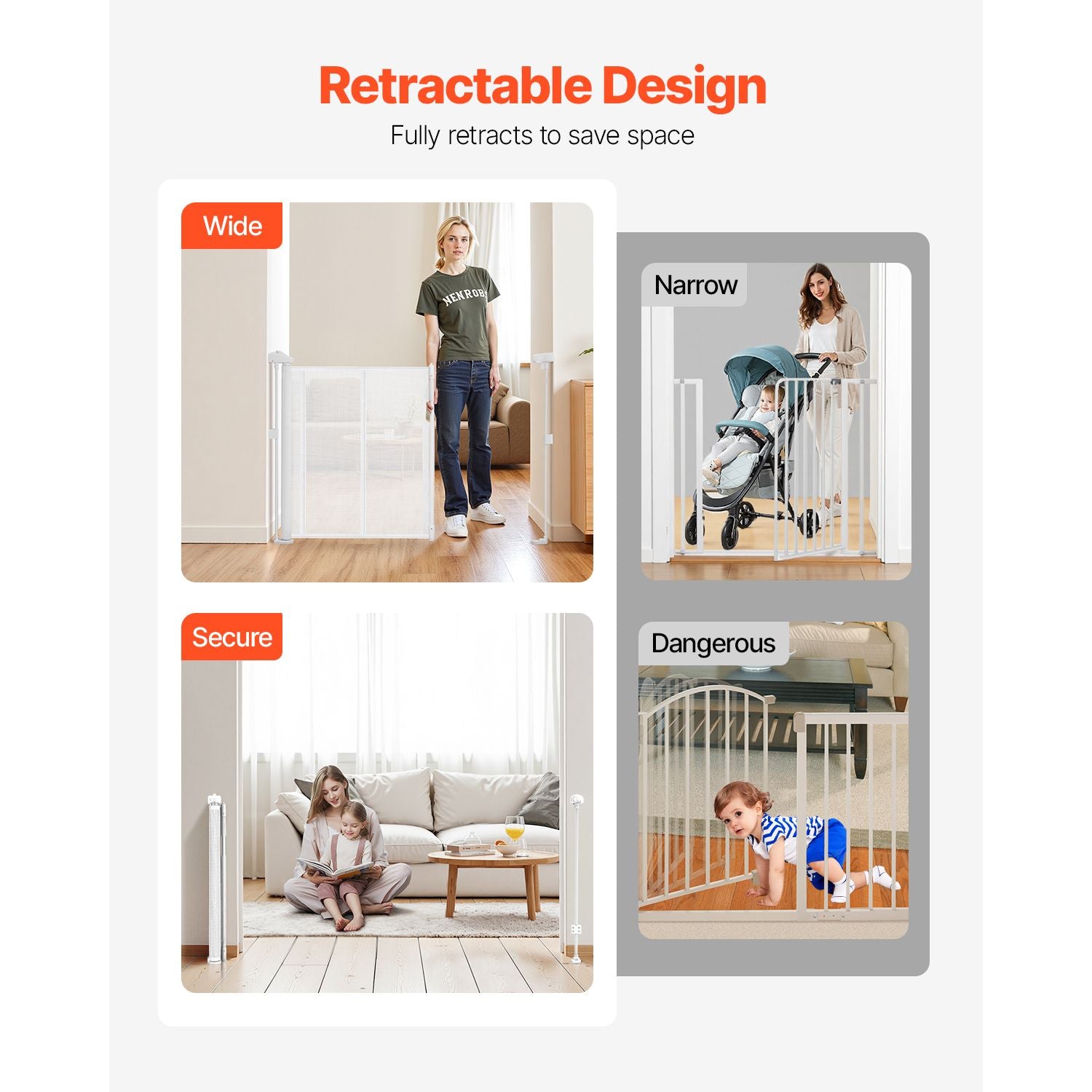 Keep Your Pets and Kids Safe with a Retractable Mesh Gate