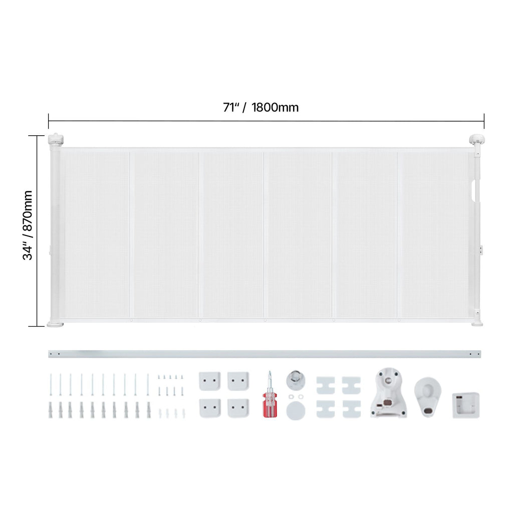 Keep Your Pets and Kids Safe with a Retractable Mesh Gate